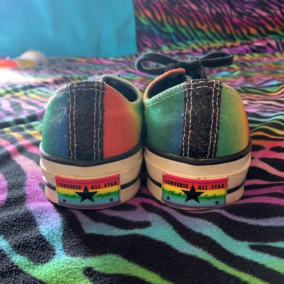 Converse Chuck 70 Pride Rainbow Glitter Low Top - Picture 3 of 4